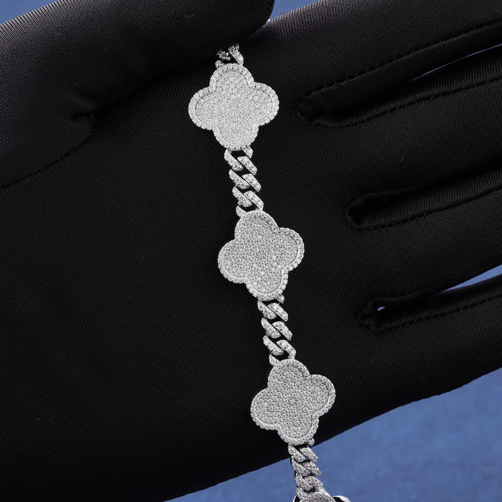 16mm Clover Diamond Bracelet
