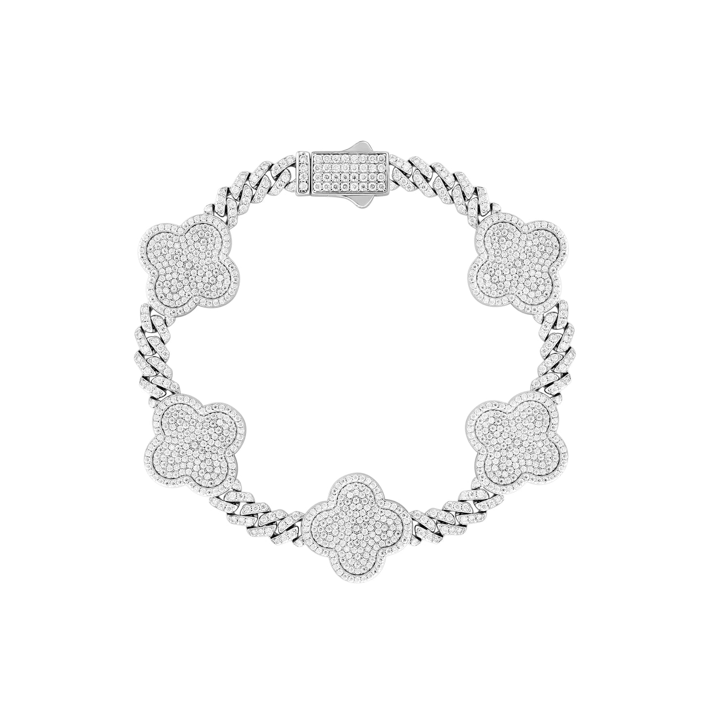 16mm Clover Diamond Bracelet