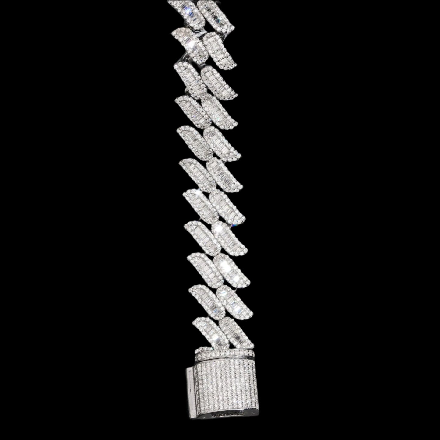 Baguette Cuban Bracelet
