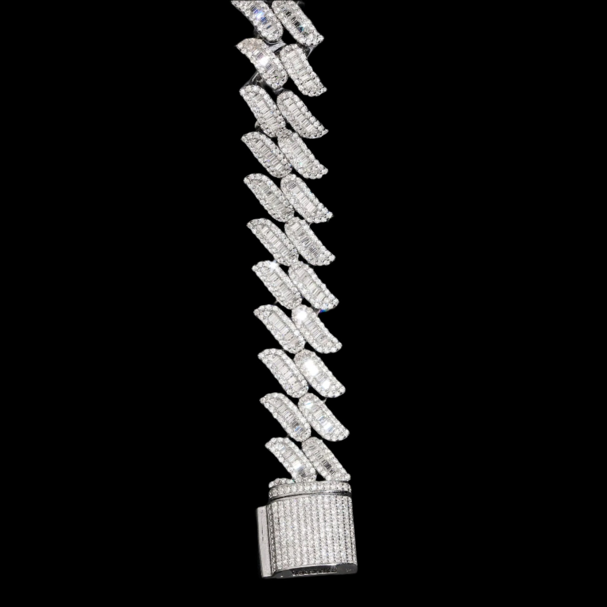 Baguette Cuban Bracelet