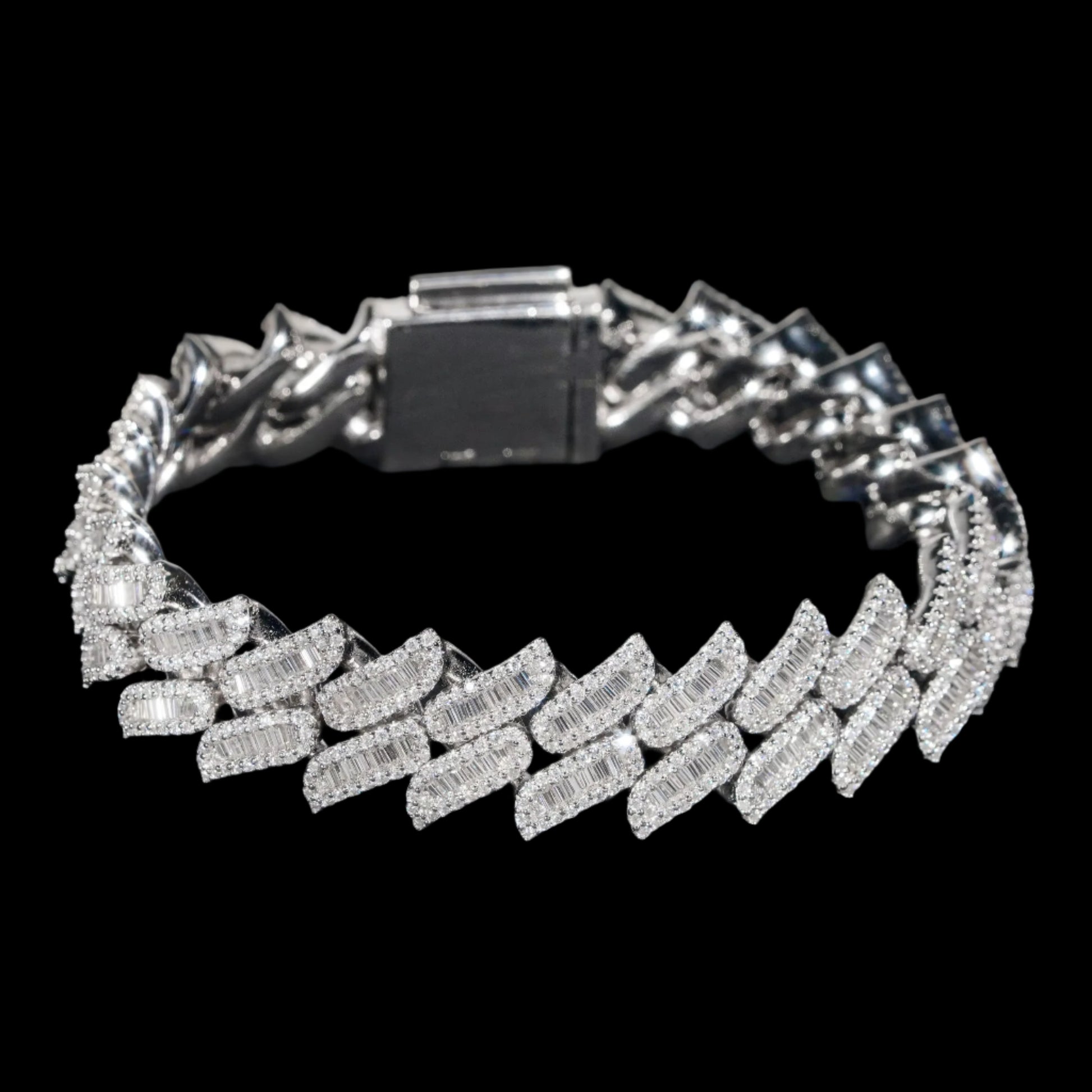 Baguette Cuban Bracelet